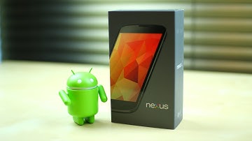 Google LG Nexus 4 Unboxing & Setup