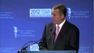 2012 Fiscal Summit: Erin Burnett Interviews Speaker John Boehner