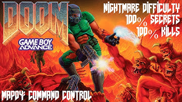 DOOM (GBA) - MAP04: Command Control - 100% Secrets