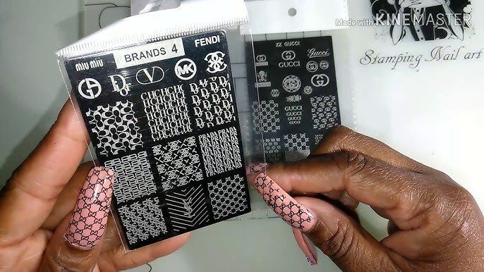 louis vuitton nail stamping plate