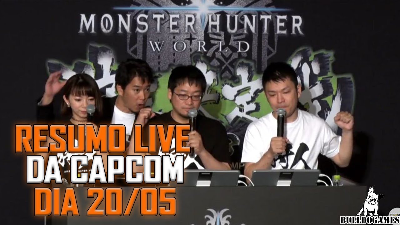 Resumo da LIVE da CAPCOM do dia 20/05/2018 - Monster Hunter World - YouTube