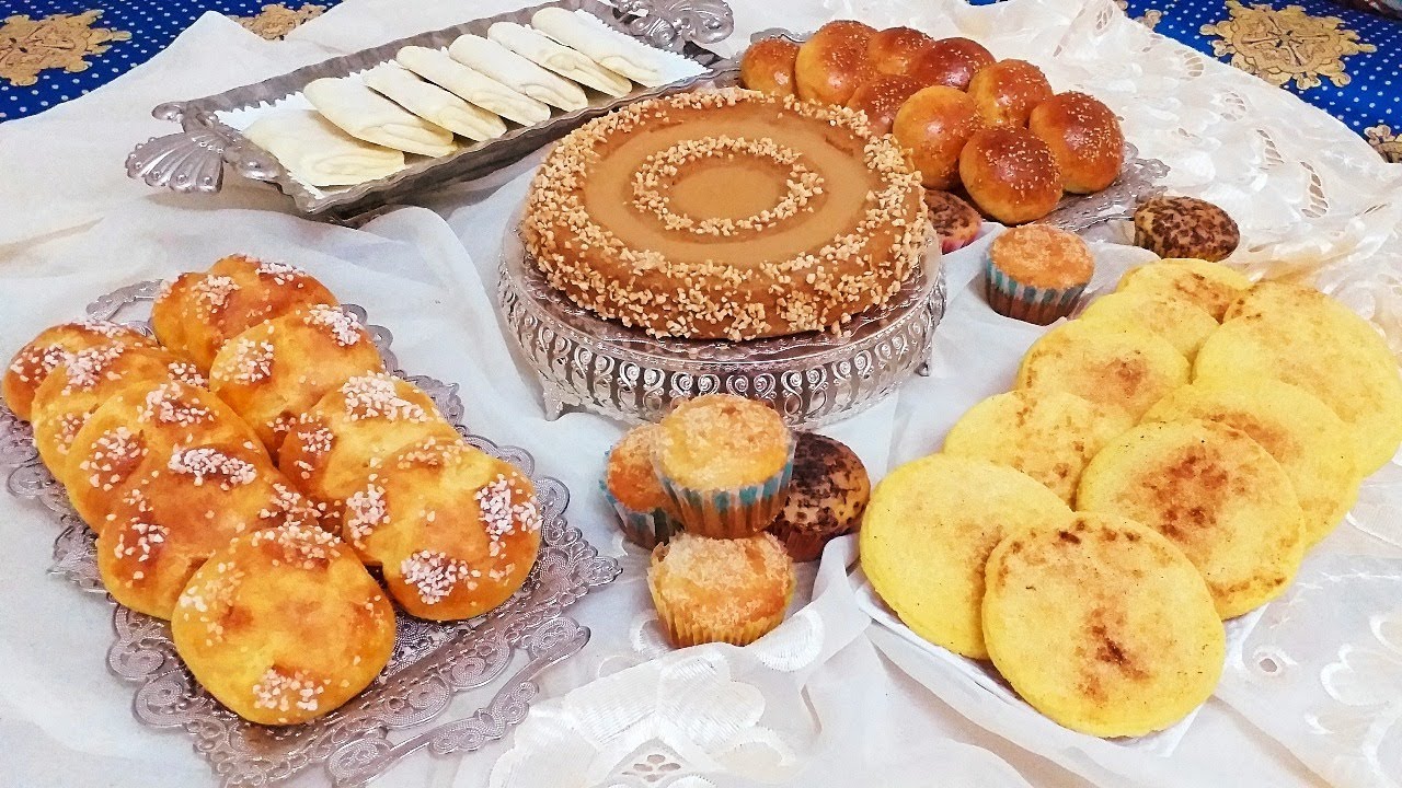 وصفات ينفعوك للكوتي أوالفطور وارتاحي طوال الأسبوع*مادلين*مسمن*حرشة*كيك*بريوش*قراشل*