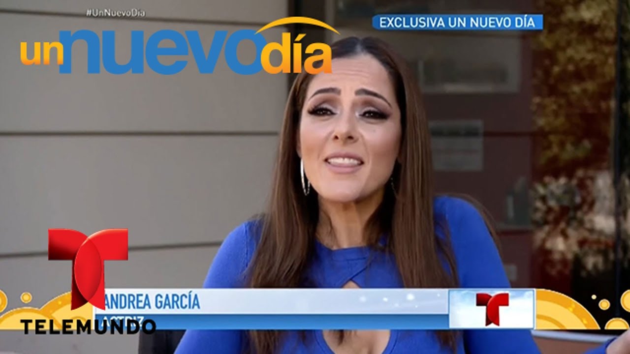 ¡La hija de Andrés García cuenta toda la verdad! | Un Nuevo Día | Telemundo