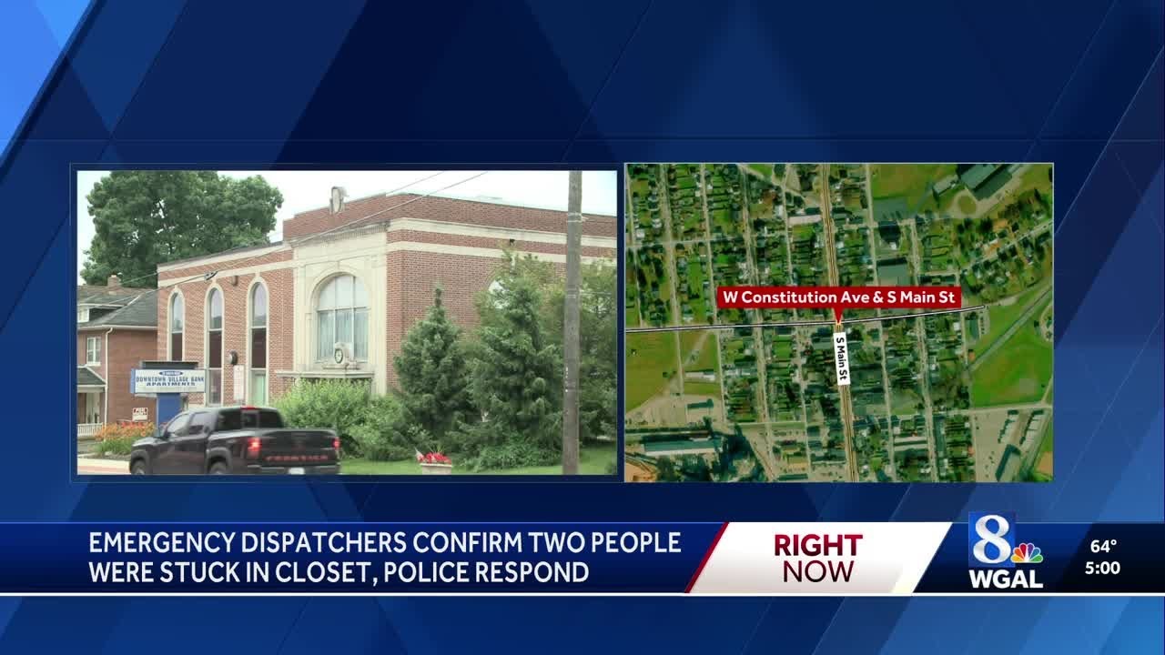 6-16-25 York County people stuck in closet