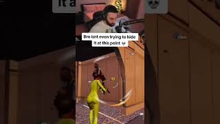 His soft aim failed at this point 😂