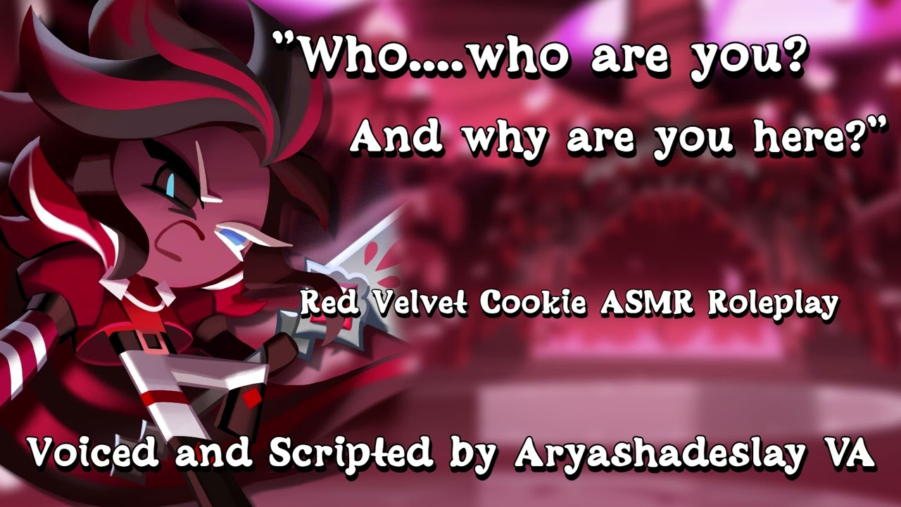 Running into Red Velvet Cookie!: Red Velvet Cookie ASMR Roleplay [M4A][Cookie Run Kingdom]
