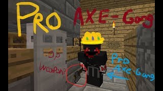 HOW TO MINEBUILDERS RUSTV2 PRO: AXE GANG PRO! STONE AXE FTW!!!