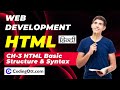 #3 Basic Document Structure HTML | HTML tutorial for beginners | Web Development Tutorial in Hindi
