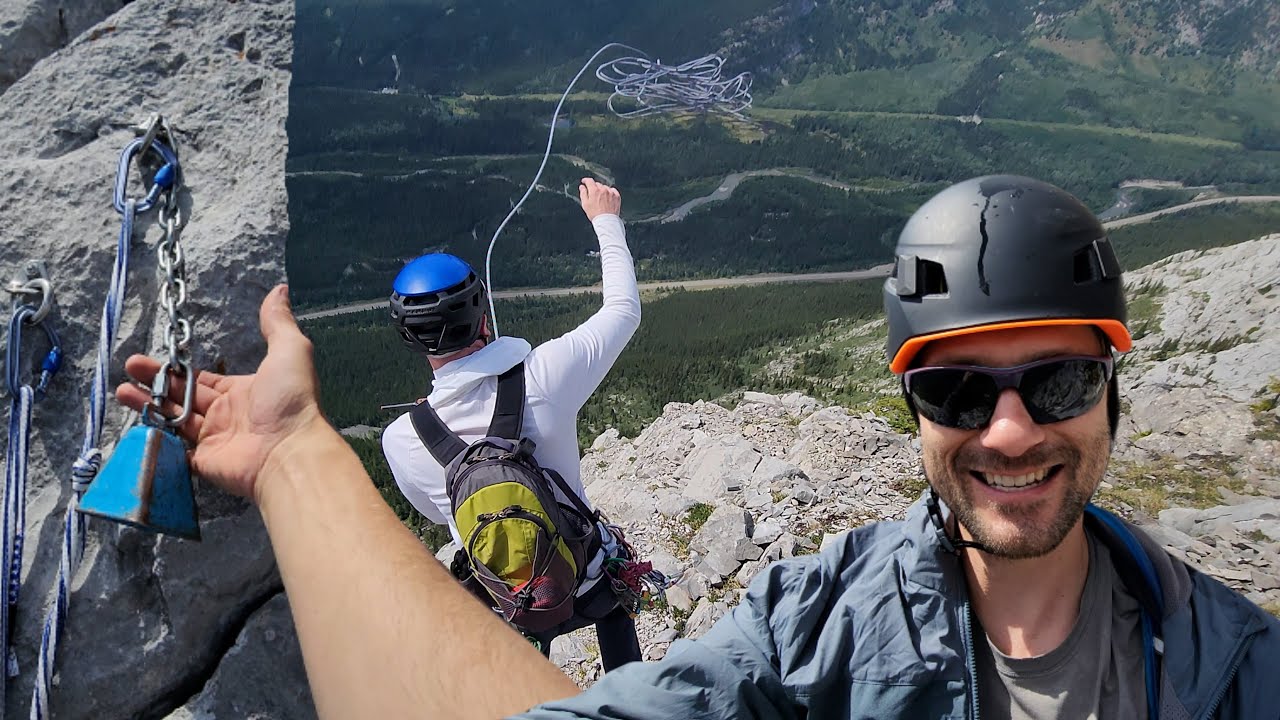 Climbing "More Cowbell" A Great Beginners Climb in the Rocky Mountains. YouTube