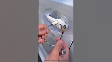 Cómo abrir la puerta de tu coche con este método 👏