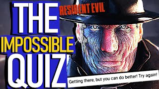 I Took The IMPOSSIBLE Resident Evil QUIZ (And Failed)