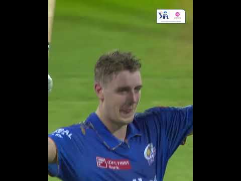 Cameron Green brings up a monumental 100 in #MIvSRH | TATA IPL 2023 on JioCinema