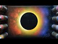 Solar Eclipse - Spray Paint Art