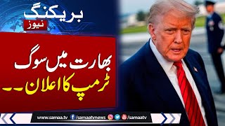 Trump again threatens India with harsh tariffs over Russian oil purchases