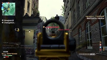 Modern Warfare 3: Quick M4A1 M.O.A.B on Resistance! | Summary of My Trip!