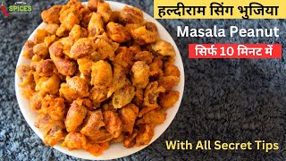 Sing Bhujia Recipe | Haldiram Sing Bhujia | Haldiram Style Masala Peanut Recipe | Story Of Spices