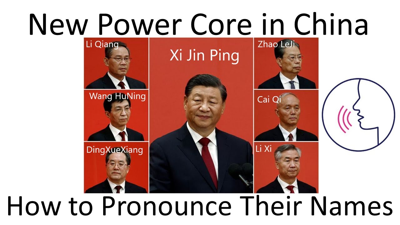 how to pronounce chinese new leadership names Xi Jinpin, Li Qiang