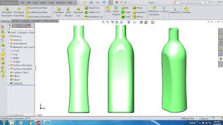 solidworks tutorial Bottle