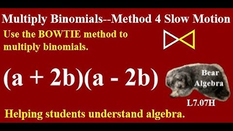 Multiply Binomials Method 4 BowTie #sat #act #asvab #math #multiplybinomials #multiply #binomials