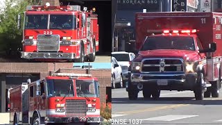 LAFD RA11 E229 E29 RA29 RESPONDING