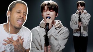 Reacting to TREASURE : PARK JEONG WOO - SUPERSTAR (Ruben Studdard Cover.)