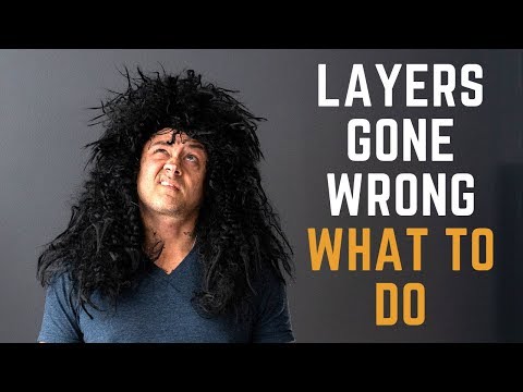 How to grow out layers into one length (ESSENTIAL STEPS)
