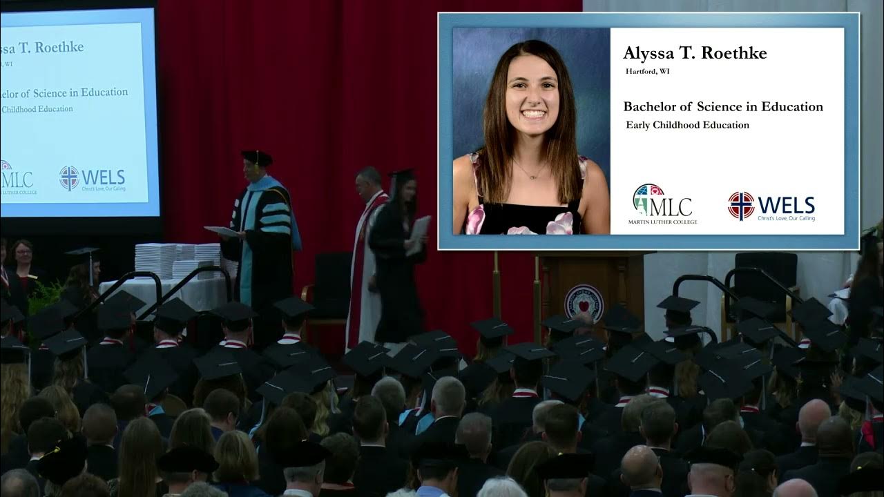 MLC Commencement Service 2023 YouTube