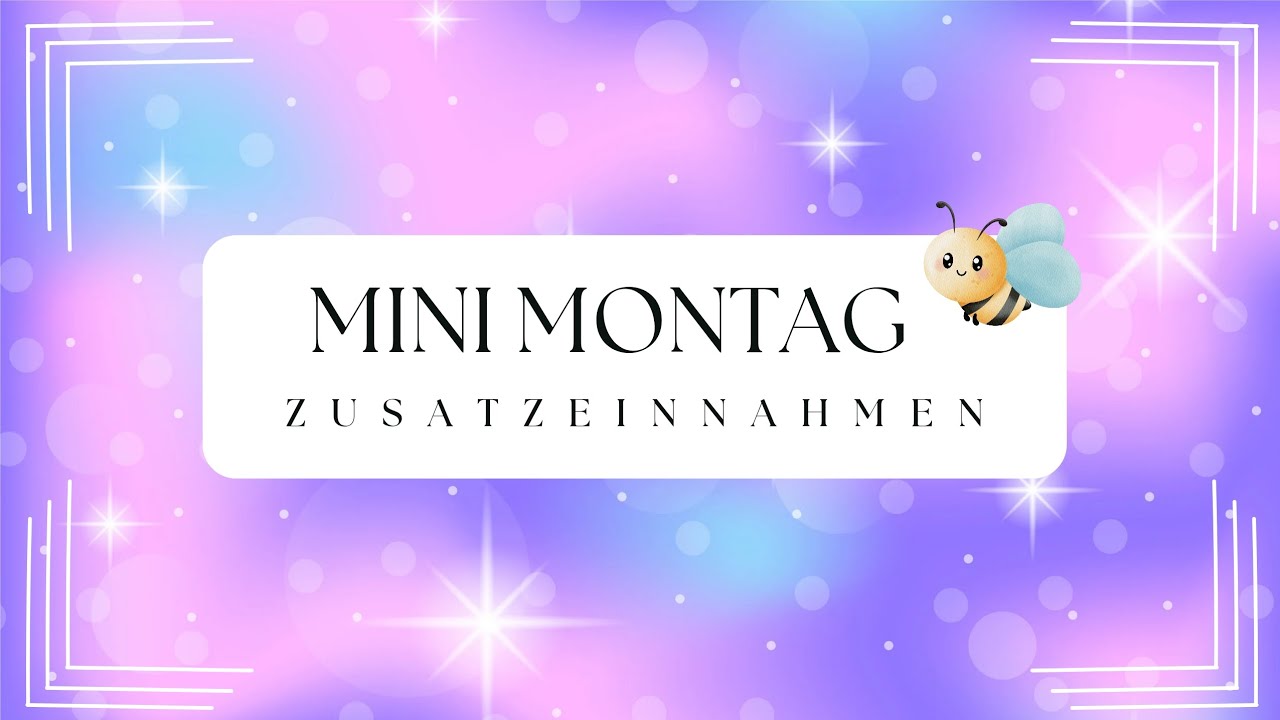 ✨️💜 Mini Montag 💜✨️ Runde 7 von 52! #Sparspiele #Budgeting 