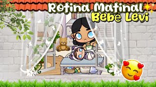 ROTINA MATINAL DO BABY LEVI 🍼🥰A no AVATAR WORLD| ROTINAS E HISTÓRIAS | RP