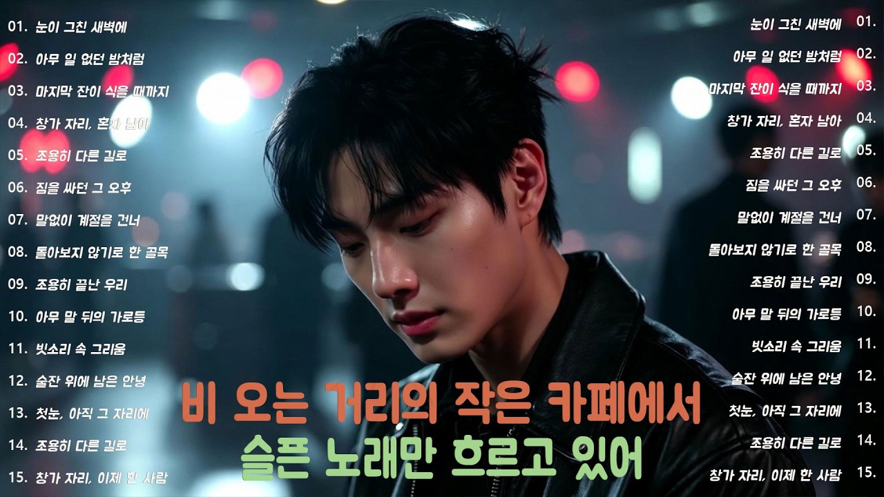 [K-POP] 마음을 내려놓고 숨을 고르는 시간의 노래 20곡｜슬픈 발라드 · 감성 K-pop · #쉼 #감성플리