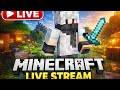 🔴Minecraft pocket edition live new hard-core world journey #1🔴