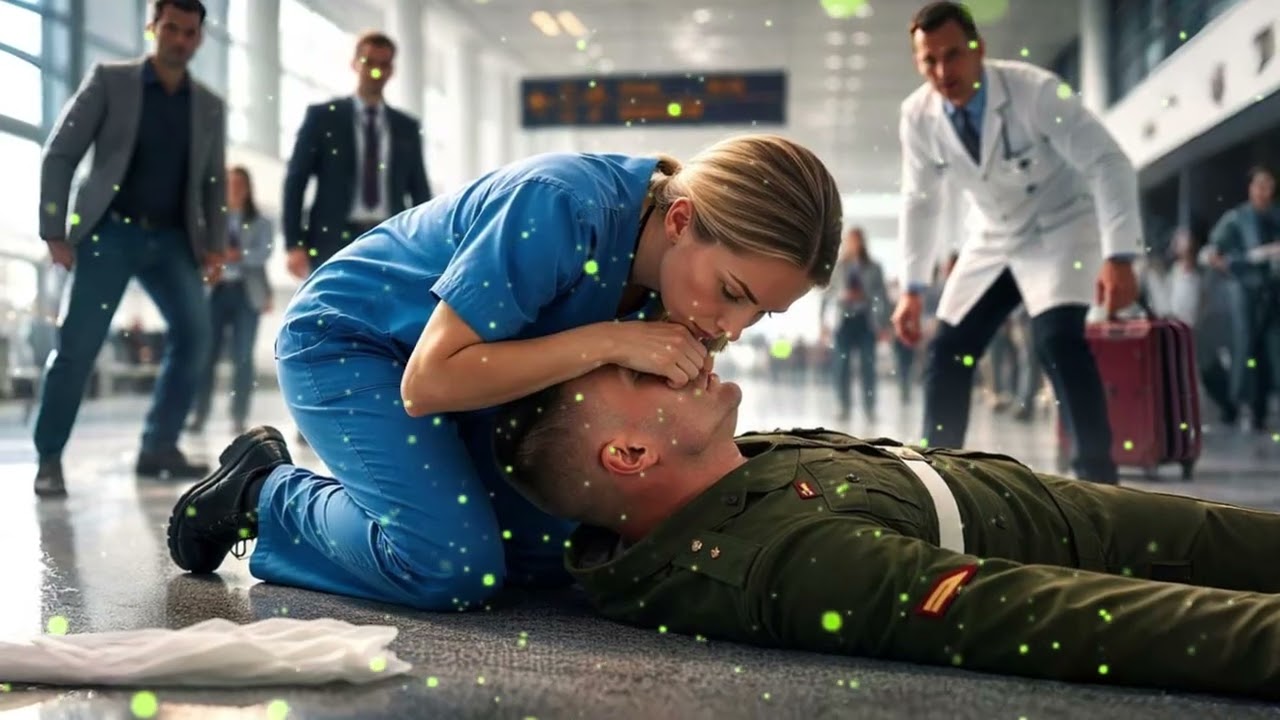 Une infirmière sauve un général à l’aéroport — il reconnaît son indicatif oublié
