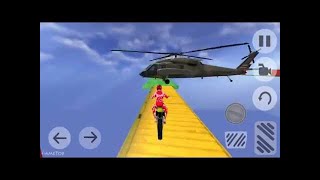 Racing Moto Bike Stunt: Jeu de piste impossible | Nouvelles motos débloquées - Gameplay Android 2 screenshot 5