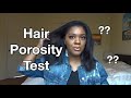 Hair porosity test on RELAXED HAIR | peggypeg_