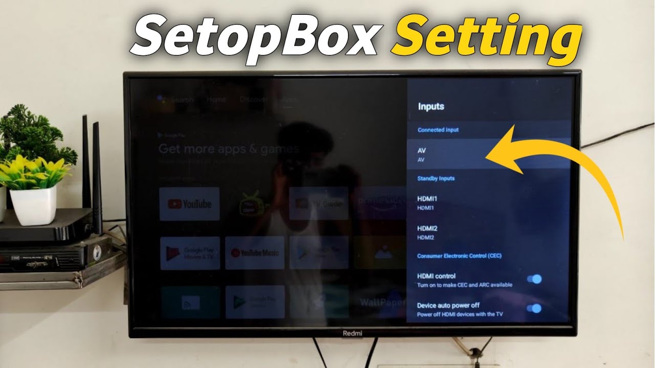 Redmi TV Setup Box Setting ! YouTube