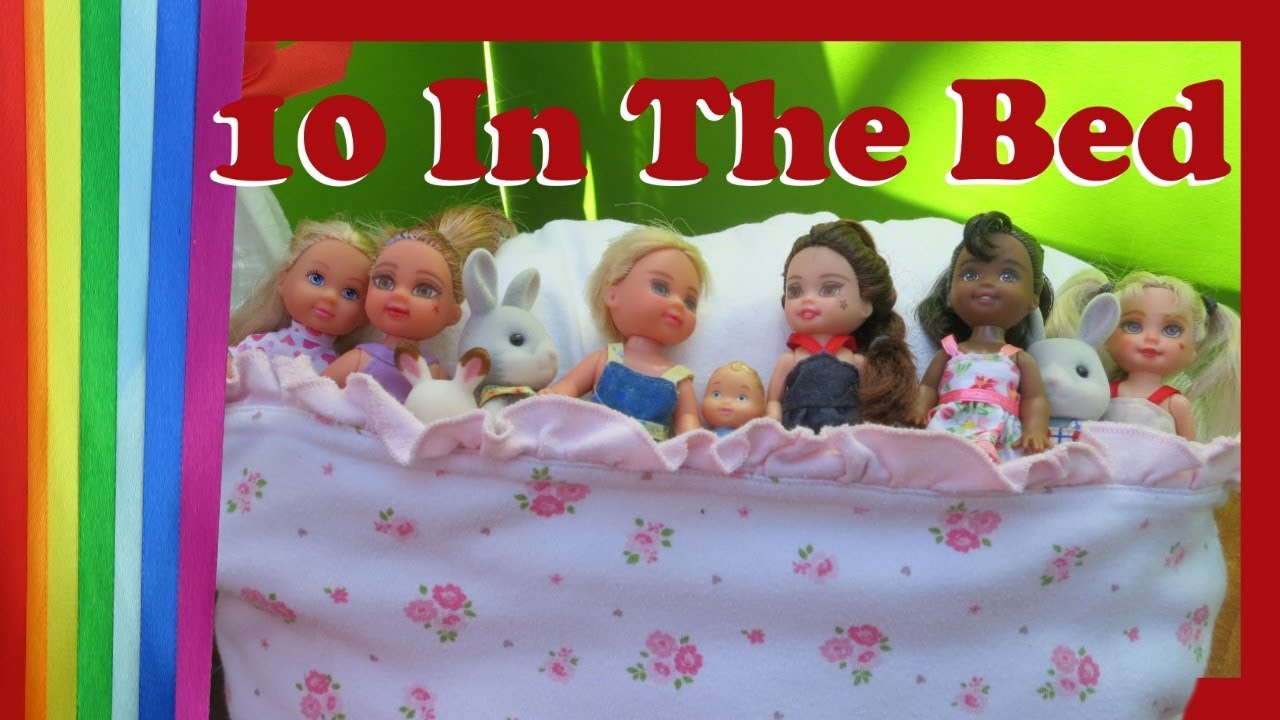 Ten In The Bed Nursery Rhymes | Baby & Kid Songs | Number Songs