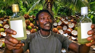 HOW TO MAKE COCONUT OIL AT HOME VIRGIN COCONUT OIL 100%PURE