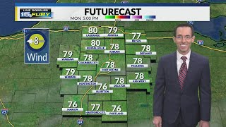 Some above average warmth on the way