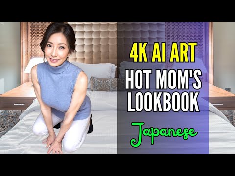 【AI ART】Hot Mom Japanese Mature Woman 50 Years - Ai Lookbook Girl,ai sexy girl,bbw