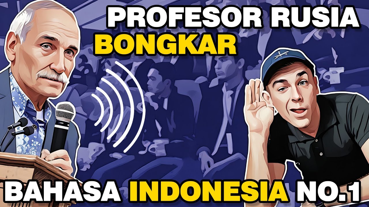 📢 Profesor Rusia Bongkar! 🥇 Dunia Lebih Kenal Bahasa Indonesia Daripada Malaysia