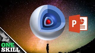 3D Core Sphere PowerPoint Template