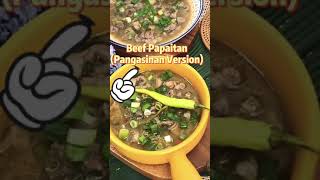 Beef Papaitan Pangasinan Version Filipinos Favourite