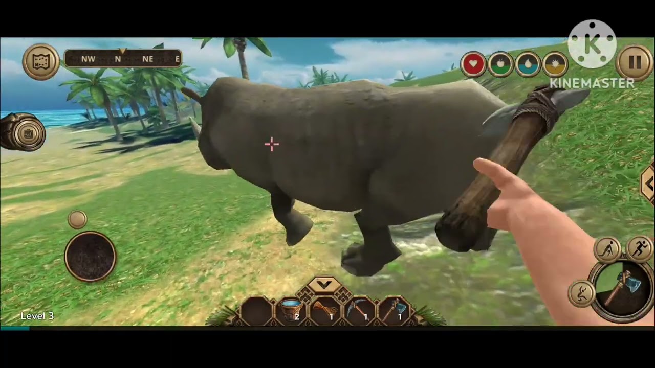 I BECAME PLAY SURVIVAL ISLAND 