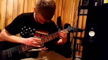 8 string guitar tapping "Double Stop"