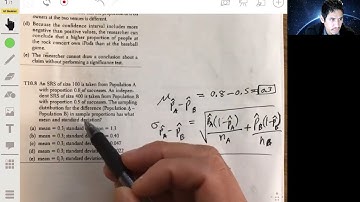 T10.7, T10.8 | AP Statistics Ch 10 Practice Test