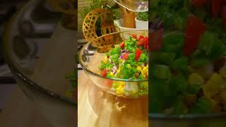 سلطة الذرة الحلوة بالبطاطس ? Sweet corn salad ramadan2024 shorts