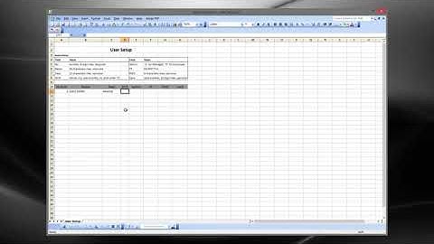 Acroprint BioTouch   How to setup users