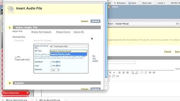 Blackboard- Adding a Mp3 File to the Discussion Board
