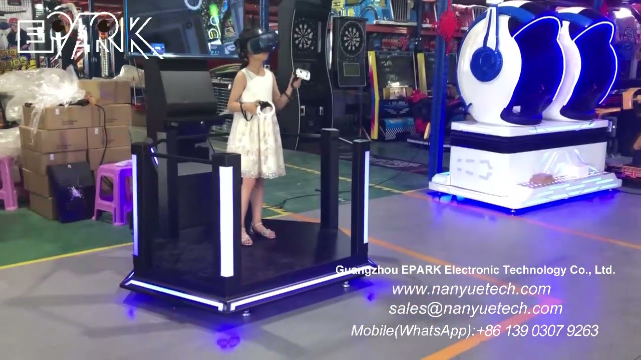 EPARK HTC VIVE Small Black Platform ,VR Walking platform,standing game,vr gun games