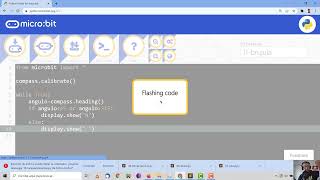 microPython micro:bit Brújula TIC ESO Bachillerato IES Monterroso